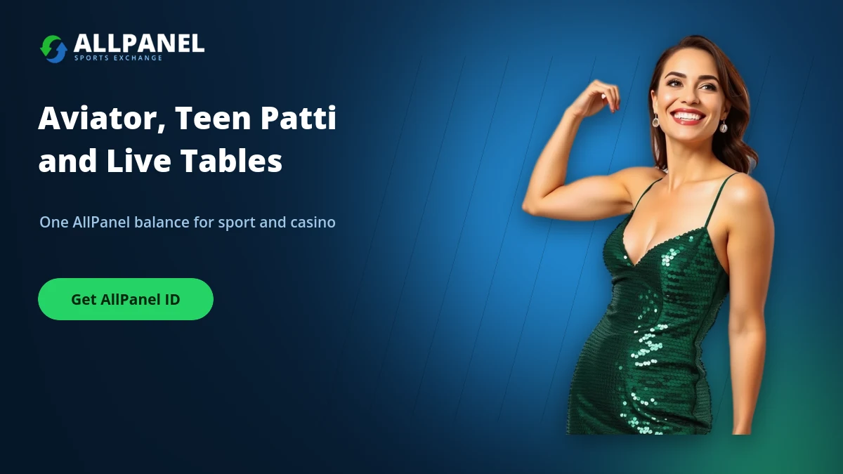 AllPanel casino with Aviator, Teen Patti and live dealer tables on one balance