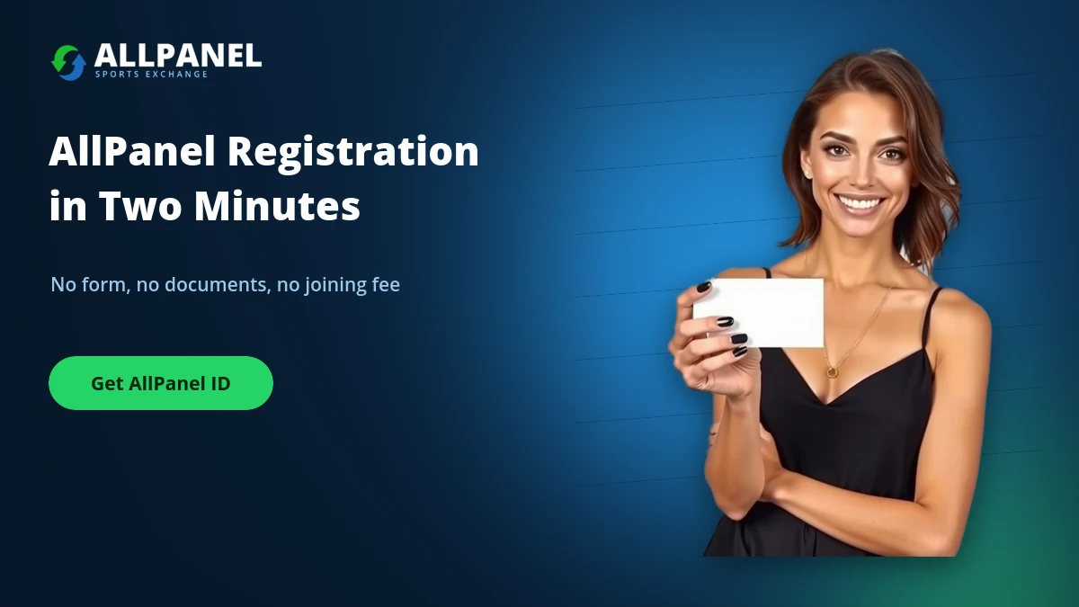 AllPanel registration handled by a desk on WhatsApp instead of a signup form