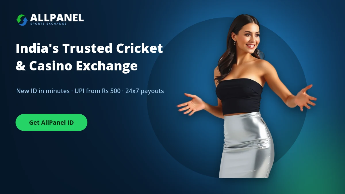 AllPanel sports exchange with live cricket odds and a new ID in minutes